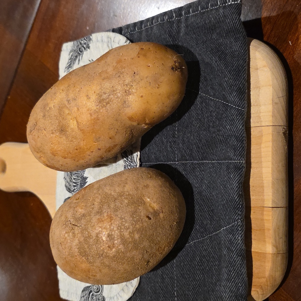 HAND CRAFTED Potato Pouch Microwave UPCYCLED Black Denim AEROSMITH 8 Inch
